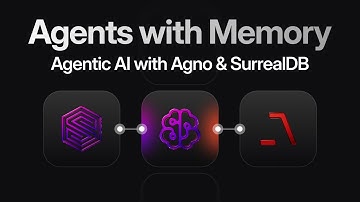 SurrealDB Stream #33 - Agentic AI with Agno & SurrealDB: Agents with Memory