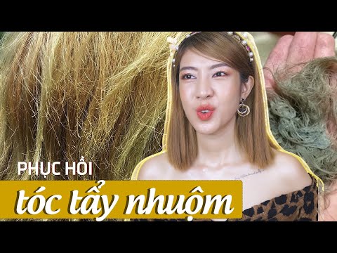 DƯỠNG TÓC TẨY NHUỘM NHƯ THẾ NÀO ? Review  L'oreal Serie Expert [Vanmiu Beauty]