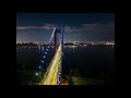 Verrazano Bridge - Night Timelapse with Drone DJI Mavic Air 2