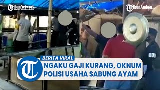 Viral Video Oknum Brimob Usaha Arena Judi Sabung Ayam, Ngaku Gaji Polisi Kurang