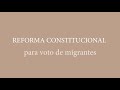 Voto migrante