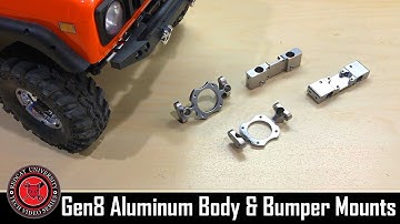 Redcat University - How To - Redcat Racing Gen8 Option Aluminum Bumper & Body Mount Install