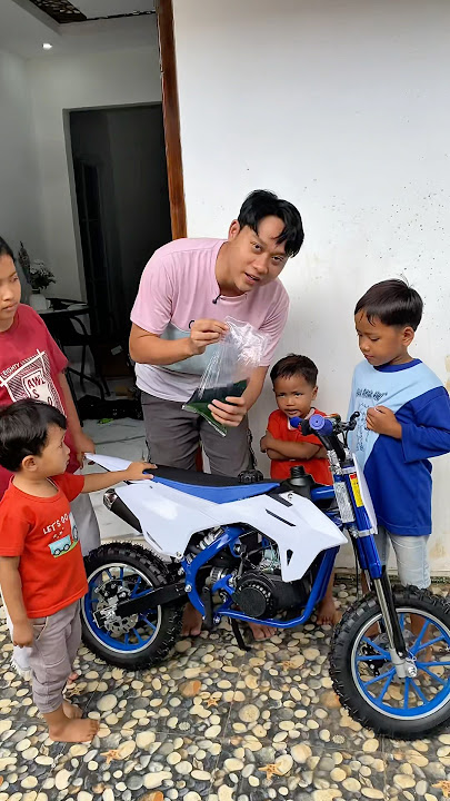 Kak DS beli motor trail # #davidsunairi #automobile #warungds #anakdesa
