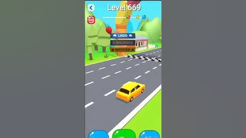 3D shape-shifting#runing#car game level=669#shorts #video