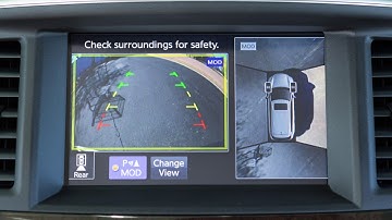 2019 INFINITI QX80 - Around View® Monitor with Moving Object Detection