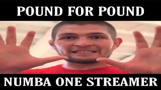 Dana White vs Khabib The Streamer Nurmagomedov | Khabib Streams Fight