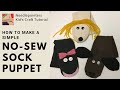 How to Make a Sock Puppets