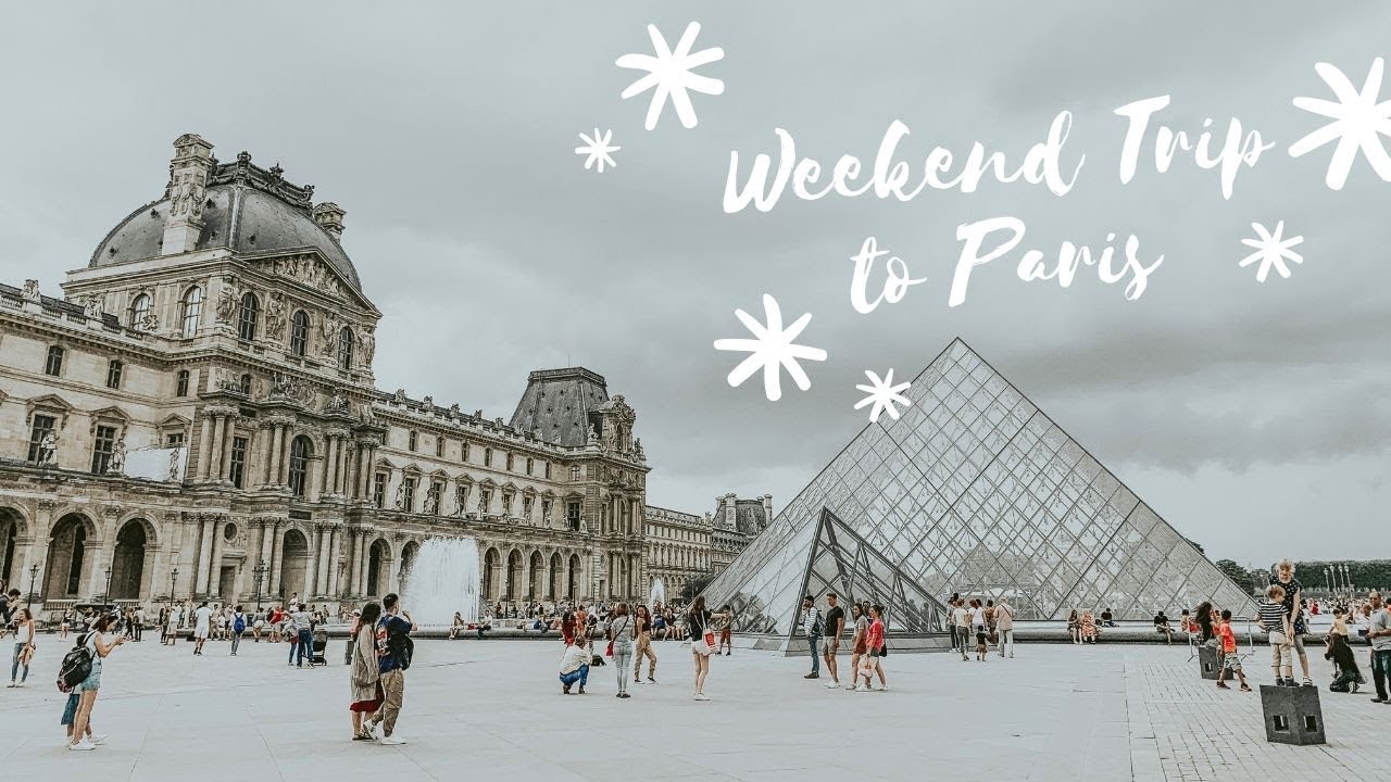 i took a spontaneous trip to Paris for the weekend | travel diaries - YouTube