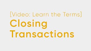 Options Closing Transactions: Eliminating or Reducing a Position Explained by The Options Industry Council (OIC) 369 views 1 year ago 1 minute, 34 seconds