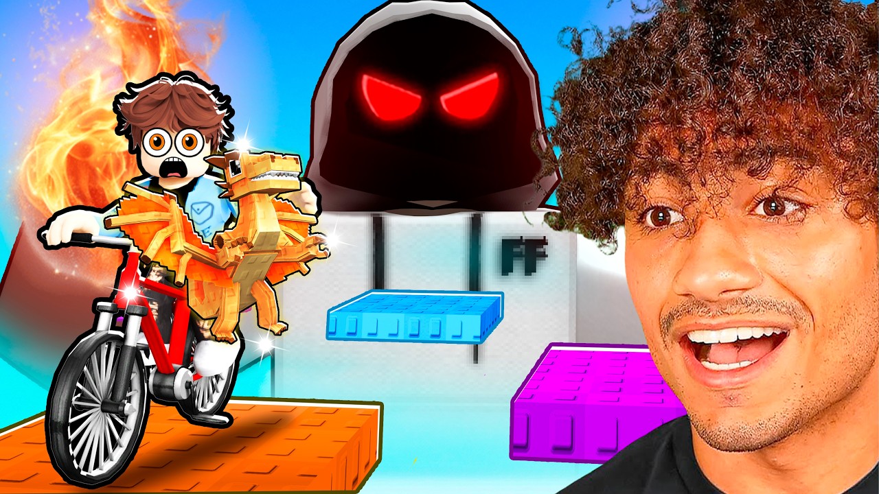 OWNERS Gave Me ADMIN COMMANDS In Bike Obby For Brainrots..