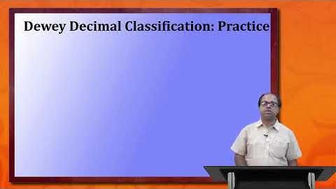 David Decimal Classification Practice Part - 1 | ​19th ed Dewey Decimal Classification 1979