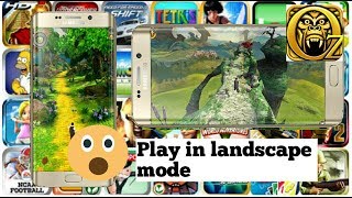How To Play Any Android Game In Landscape Mode (No Root) 100% Working screenshot 2