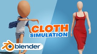 Blender Tutorial - Cloth Simulation | Advance Simulation | Blender 2.9