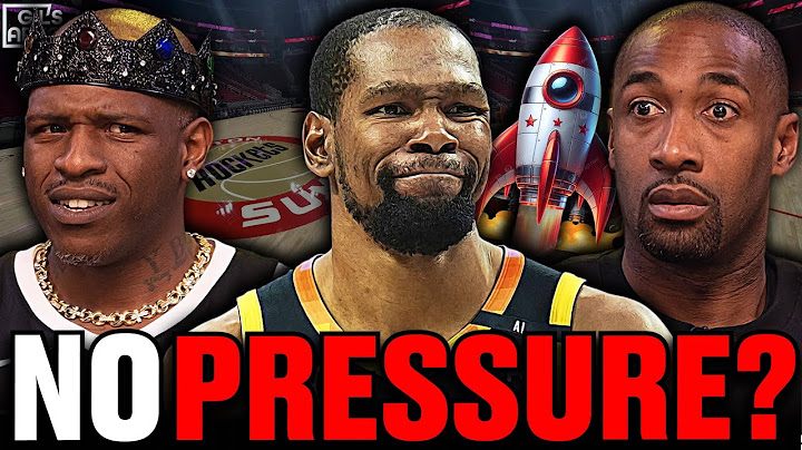 Kevin Durant DOESN'T NEED To Win In Houston!!
