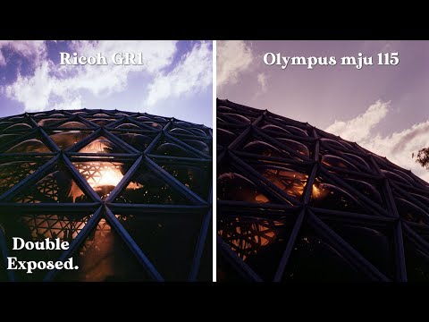 Ricoh GR1 vs Olympus mju | Photo walk with Kodak ColorPlus 200