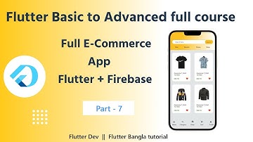 Part - 7. Flutter E-commerce app with firebase  #fluttertutorial #firebase #ecommerceapp