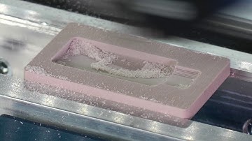 DATRON neo Milling Prototype Mold (USB Stick) in Ureol