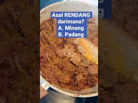 Masih banyak yang SALAH !! #rendang #minang #padang #jvideo #jvideocooking