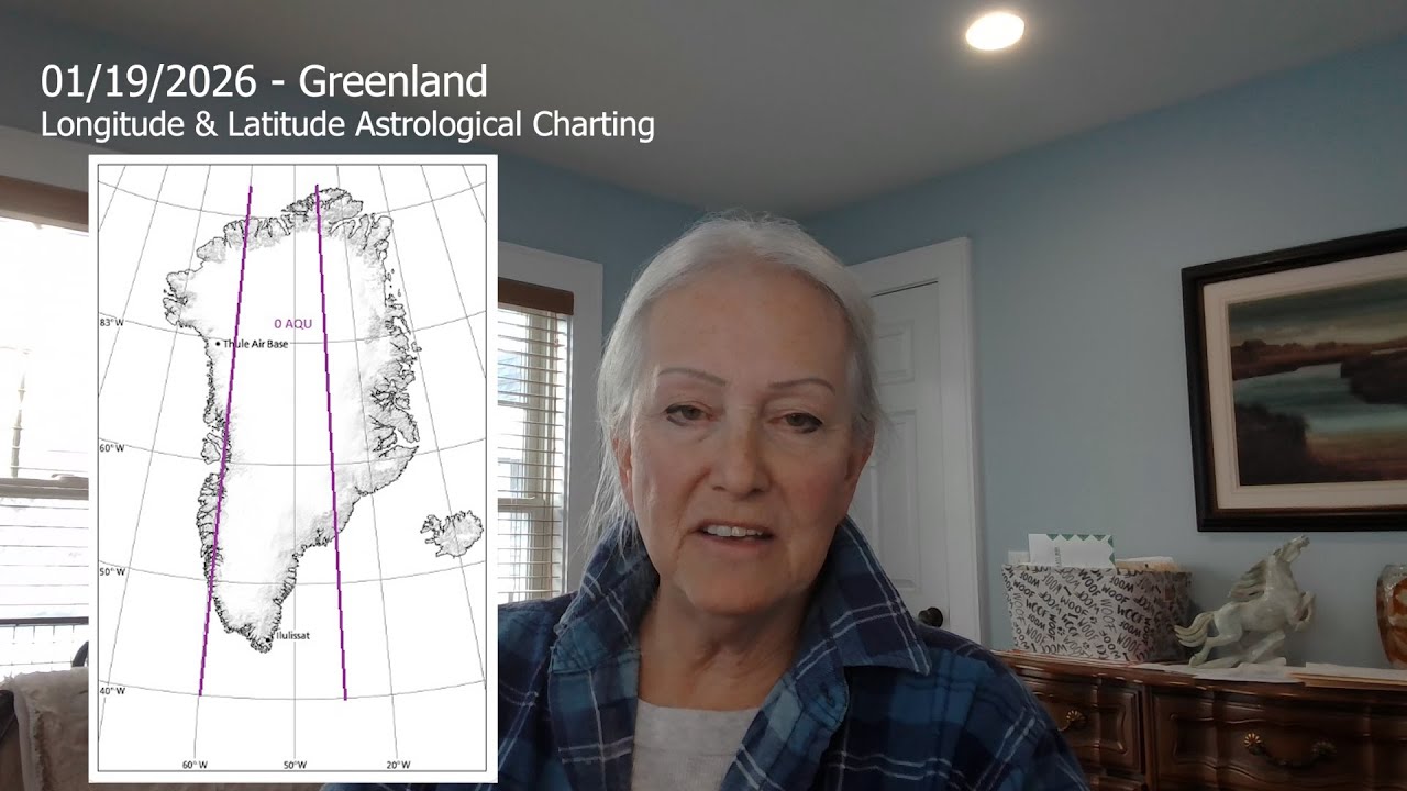 Longitude & Latitude Astrological Charts - Greenland example (in research)