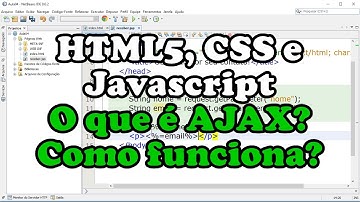 HTML, CSS, JS - O que é AJAX? Como funciona? Entenda com exemplos