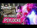 TOP 1 GLOBAL PSYLOCKE ! stel - MARVEL RIVALS PRO