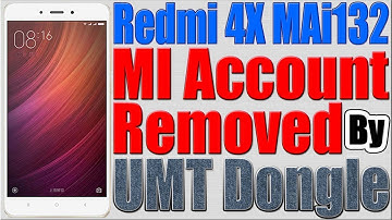 Redmi MAi132 Mi Account Lock Removed by UMT Dongle