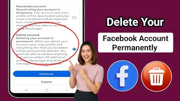 How To Delete Your Facebook Account Permanently | Step By Step Guide 