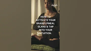 Increase your intuition by activating your brain's pineal gland #spirituality #thirdeye #intuition