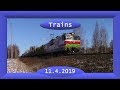 Train videos: April 11, 2019