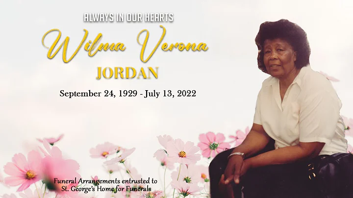 Always In Our Hearts - Wilma Verona Jordan