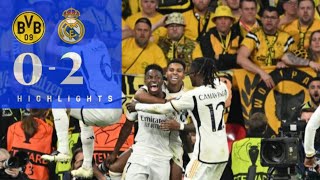 Borussia Dortmund vs Real Madrid (0-2) | UEFA ChampionsLeague 2024