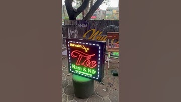 Biển Led Vẫy #quangcaohathanh #bienquangcao #logo