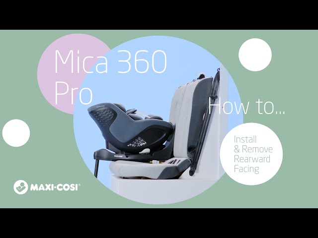 Maxi Cosi Mica 360 PRO Car Seat-Authentic Black