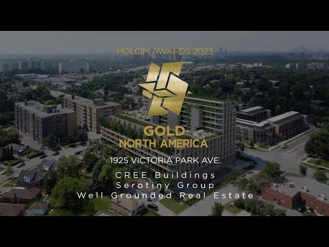 Summary of the Holcim Awards 2023 Gold for North America - 1925 Victoria Park Ave.