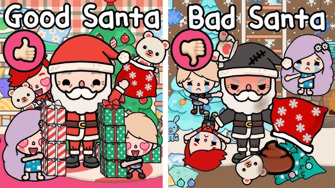 Adopted By Santa Claus Family In Toca Boca 🎅🏻🍼💓