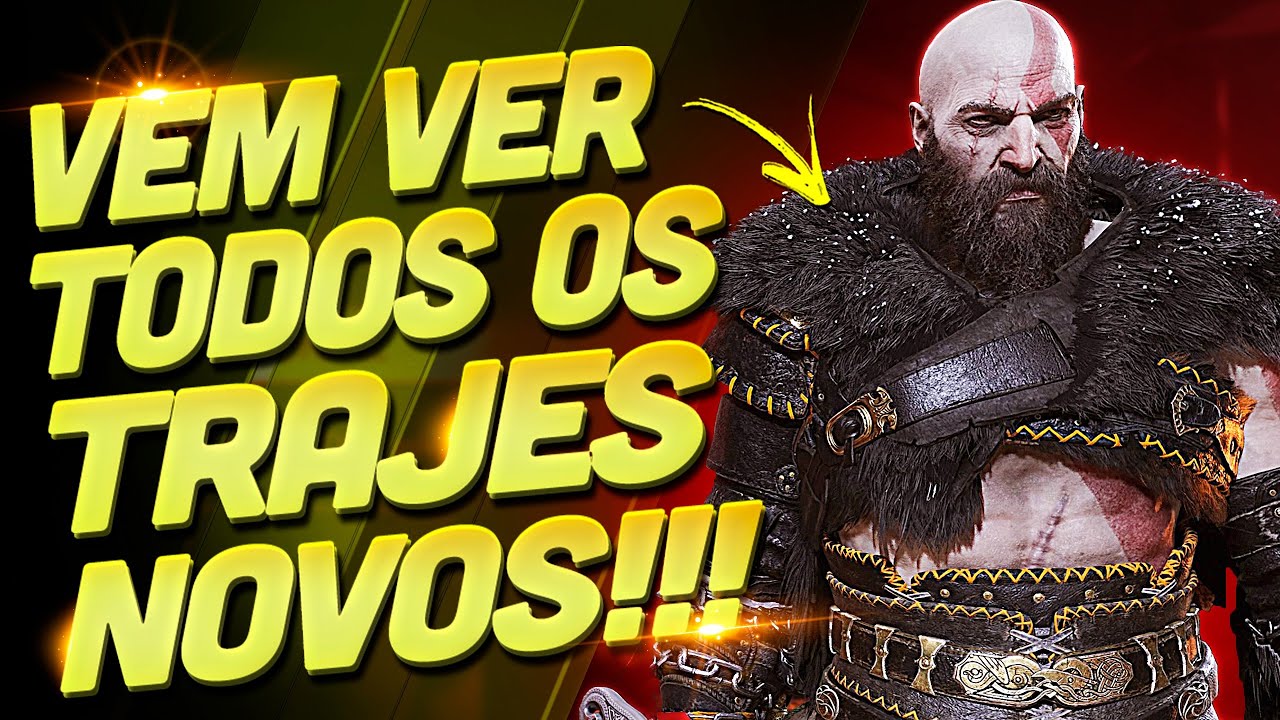 Aqui estão todas as edições de God of War Ragnarok