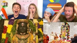 Foreigners Reaction on Ram Mandir Pran Pratishtha | Ram Mandir Reaction | Narendra Modi Ram Mandir?