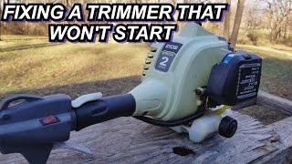 Free Ryobi Trimmer fix