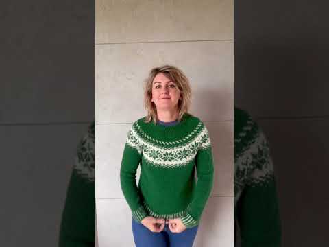 Sleight Reid Sweater by Poison Grrls #knittingsweater #knittingaddict #christmassweater