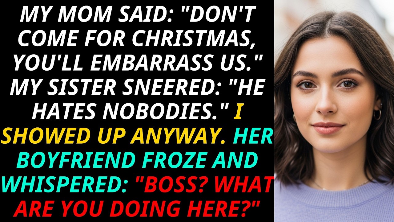 “Don’t Come, You’ll Embarrass Us,” Mom Said At Christmas—Then My Sister’s Boyfriend Called Me “Boss”