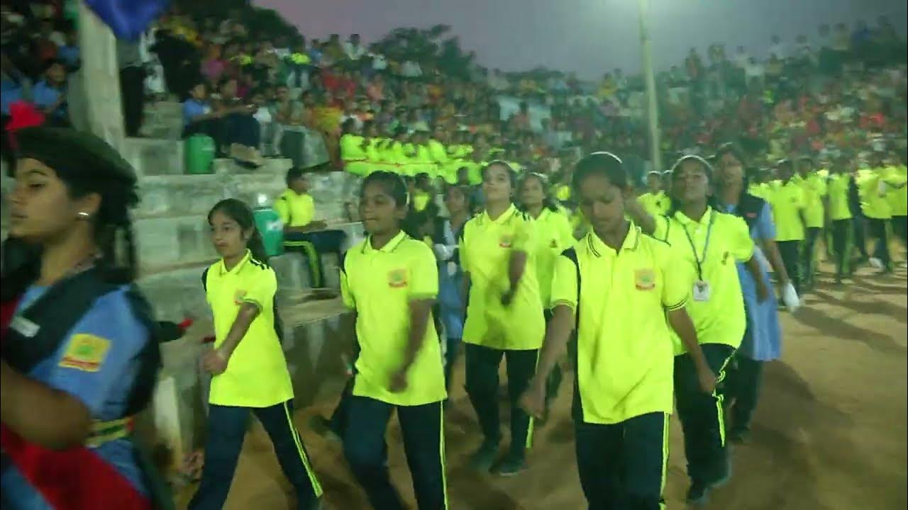 PARADE BY GRADE 7,8,9 & 10 STUDENTS NEW EDEN HIGH SCHOOL CULTURAL AND