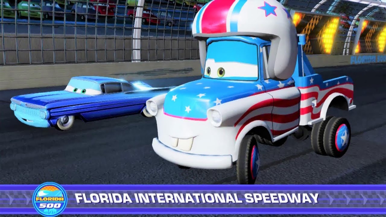 Cars 3: Driven to Win Florida International Speedway Gameplay HD - YouTube