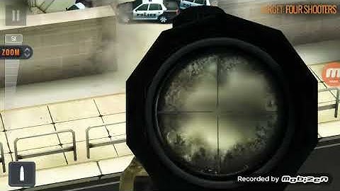 Saving The Cops.Sniper Shoot Game Play In Android Phone