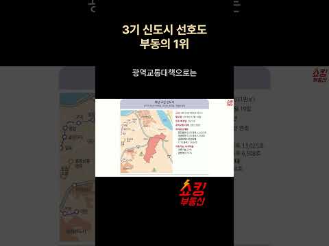 [쇼츠] 3기 신도시 선호도 1위 신도시 - <strong>하남</strong> 교산신도시