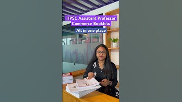 Concise booklets for HPSC Assistant Professor Commerce exam. #hpsc #hpscassistantprofessor