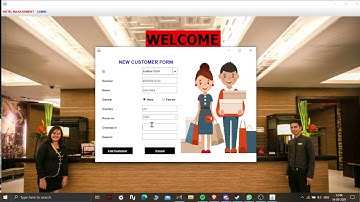 Hotel Management System Java Project