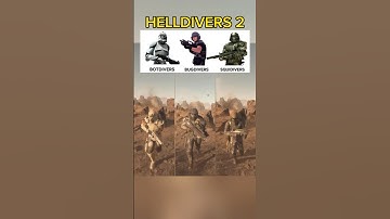 BotDiver, BugDiver Or SquidDiver. Which One Are You? - Helldivers 2