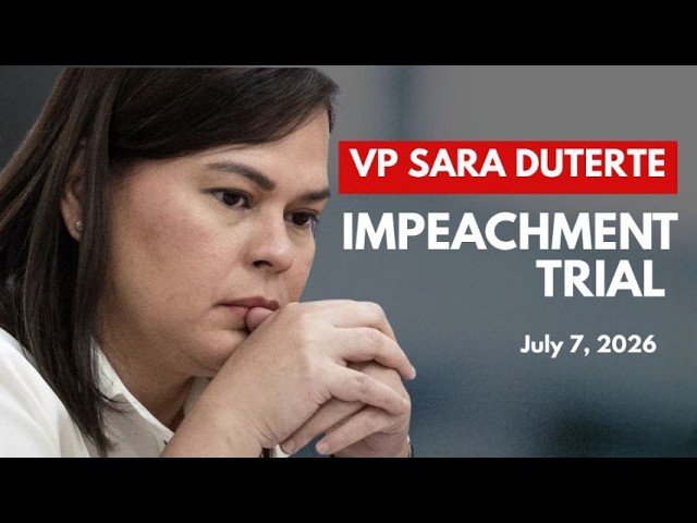 LIVE: VP SARA DUTERTE IMPEACHMENT TRIAL - DAY 2 - JULY 7, 2026 - Replay