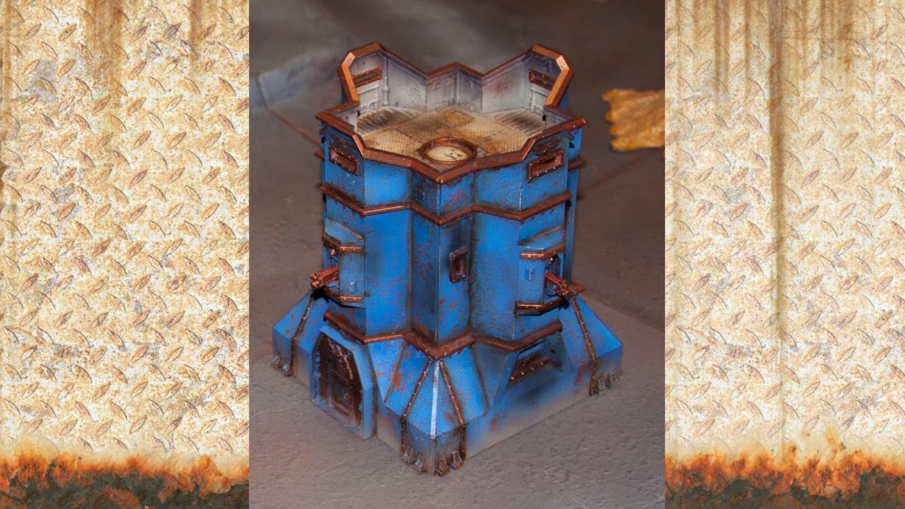 Painting an Imperial Bastion - Part 1