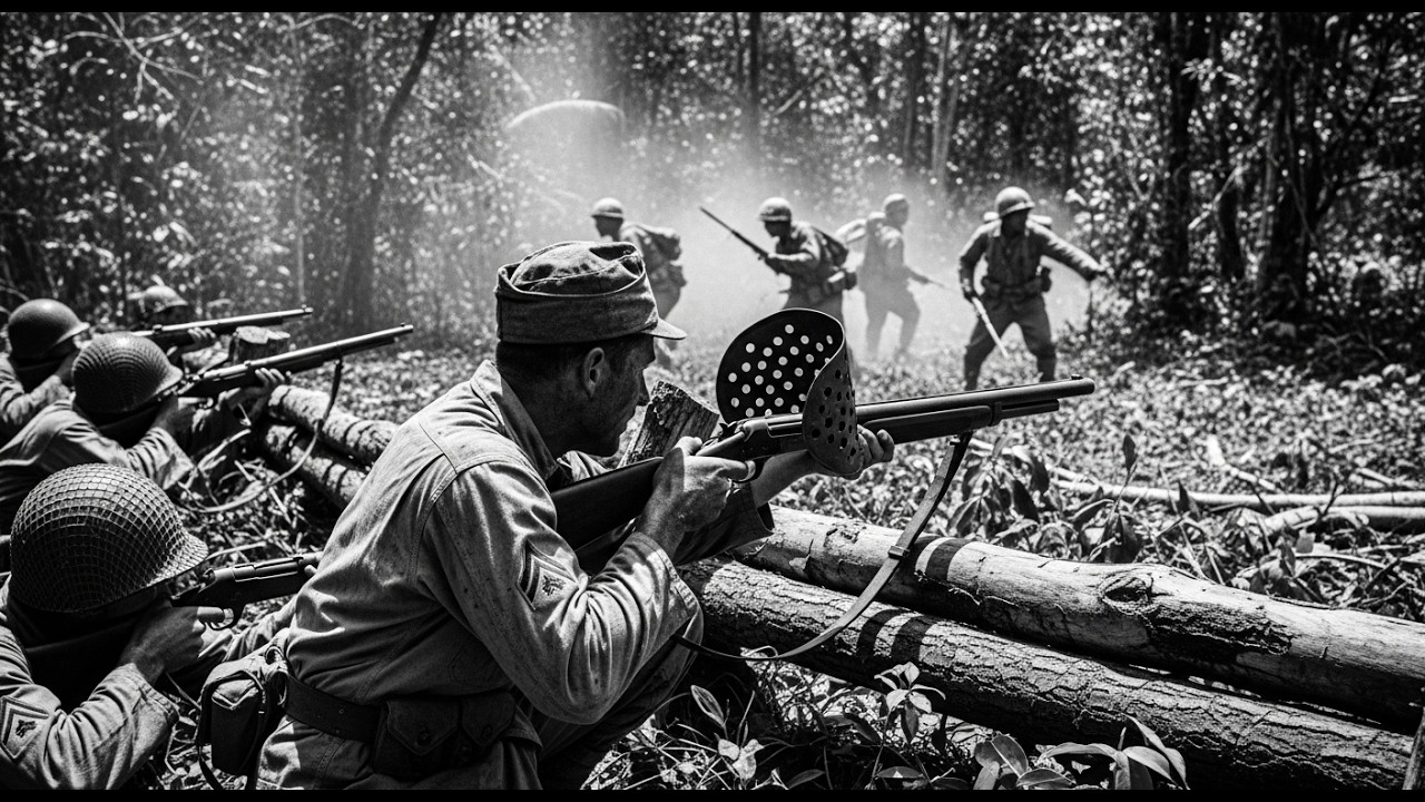 Why U.S. Marines Used “Outdated” WWI Guns — And Ended Banzai Charges in Seconds